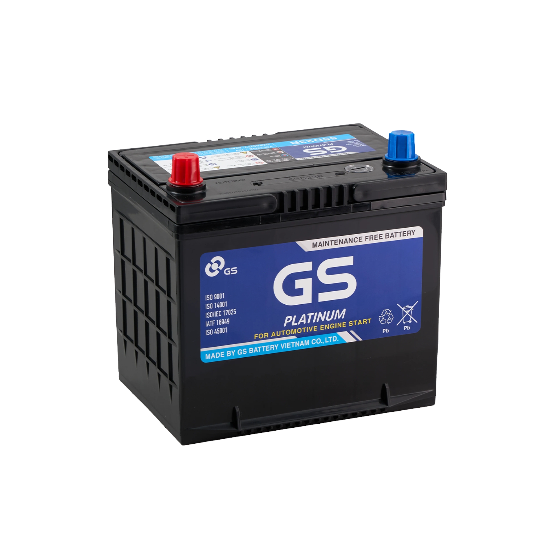Ắc quy GS 60Ah MF55D23R