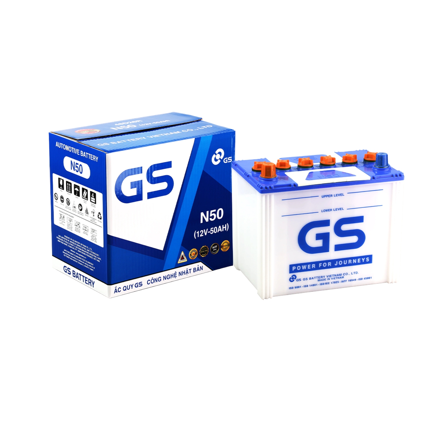 Ắc quy GS 50Ah N50