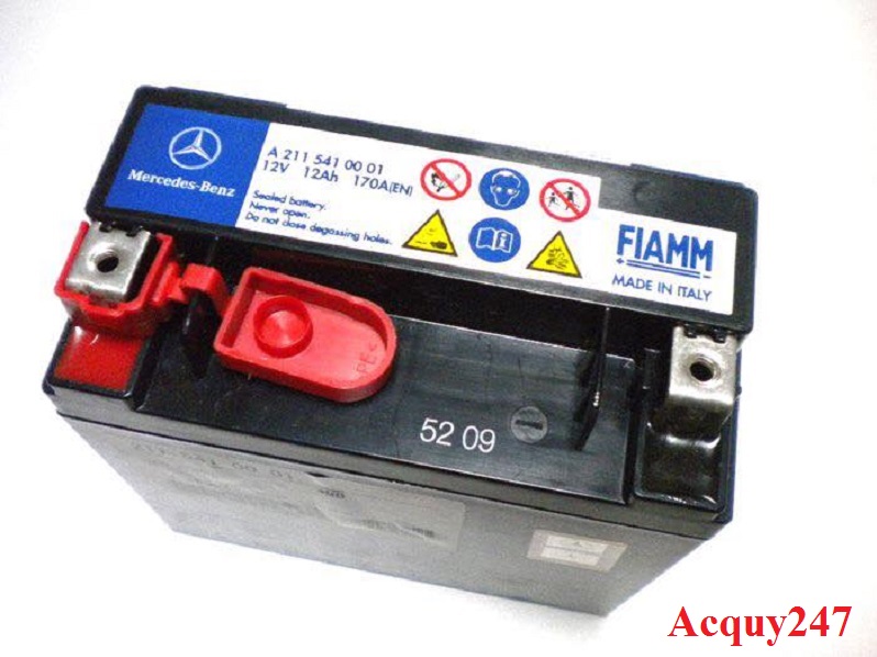 Ắc quy phụ lắp cho xe Mercedes