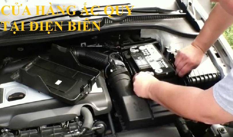 Cửa hàng ắc quy tại Điện Biên