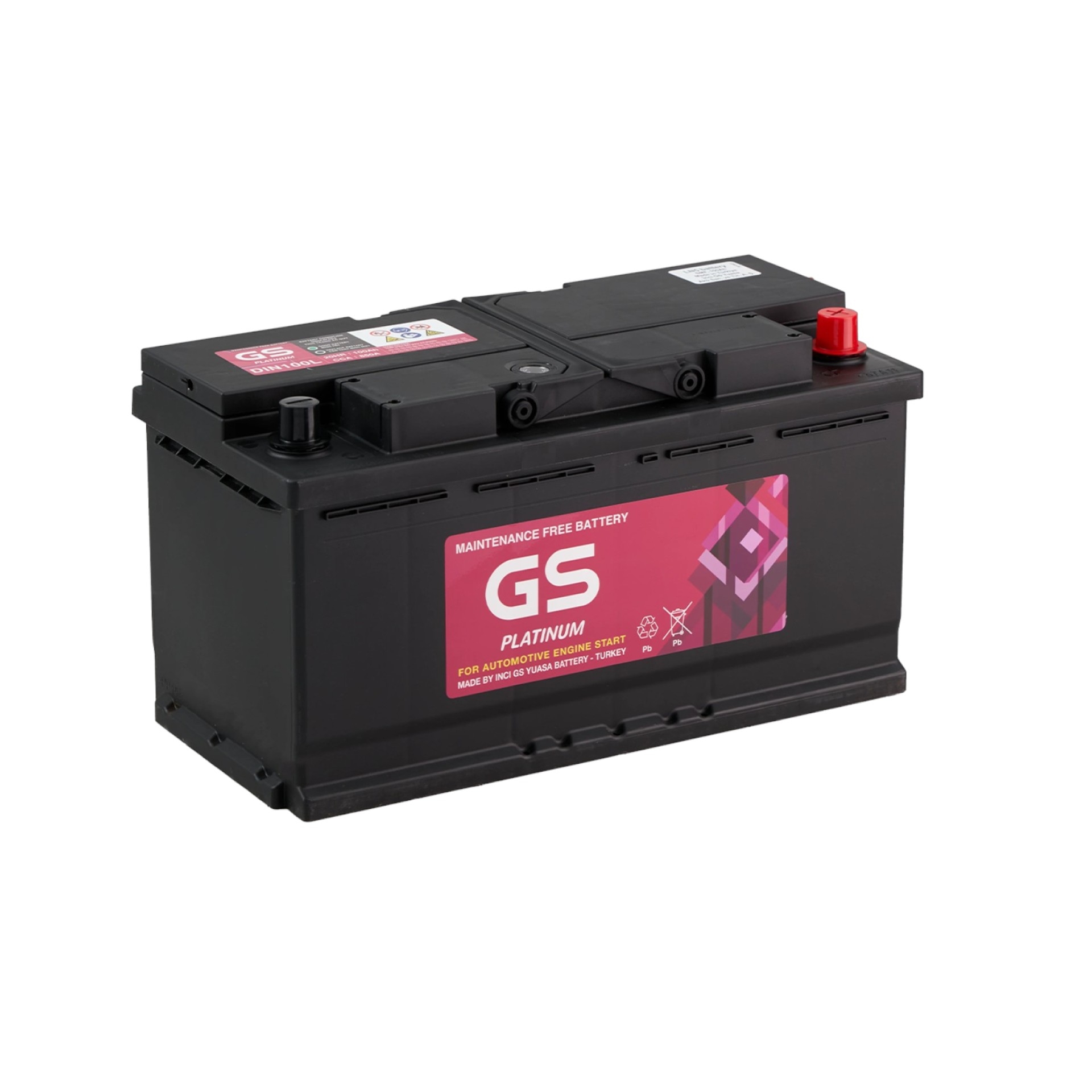 Ắc quy GS 100AH DIN100L