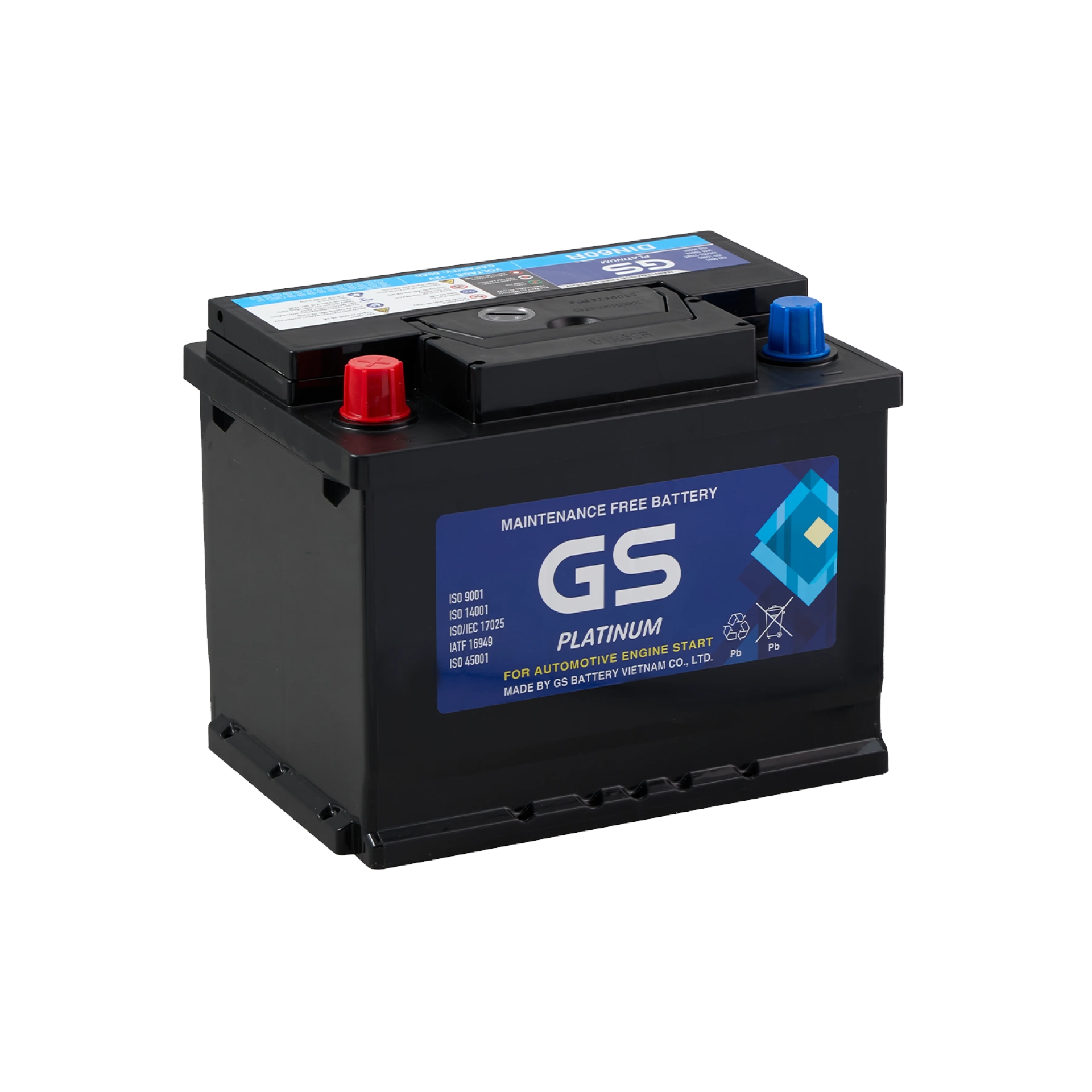 Ắc quy GS 60Ah DIN60R