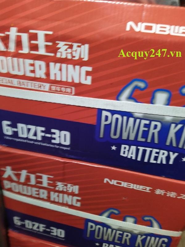 Ắc quy xe máy điện Noblift Power King 12V-30Ah (6-DZF-30)