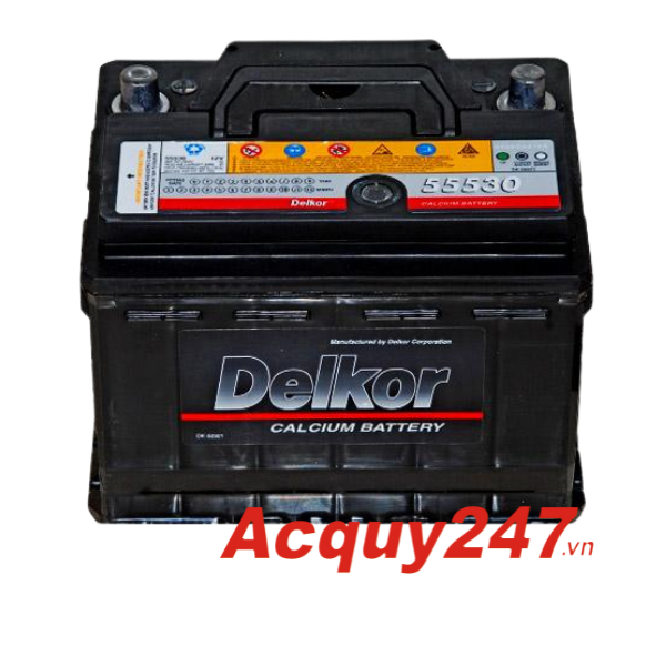 Ắc quy Delkor 55Ah