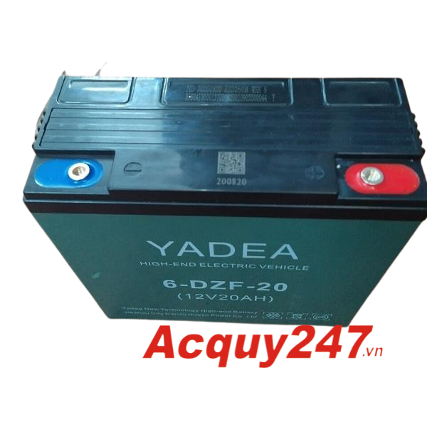 Ắc quy xe máy điện Yadea 12V 20Ah (6-DZF-20)