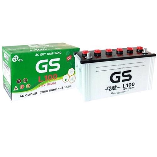 Ắc quy thắp sáng GS L100 12V 100AH