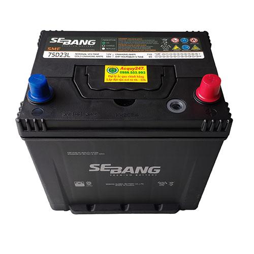 Ắc quy Sebang 65Ah 75D23L