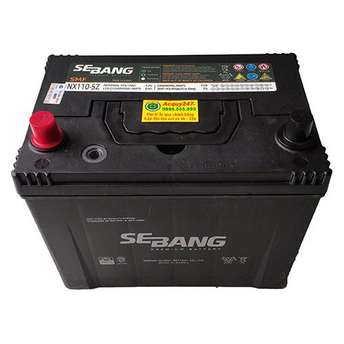 Ắc quy Sebang 75AH NX110-5Z