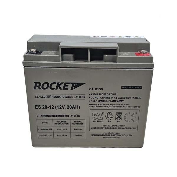 Ắc quy Rocket ES20-12 (12V-20Ah)