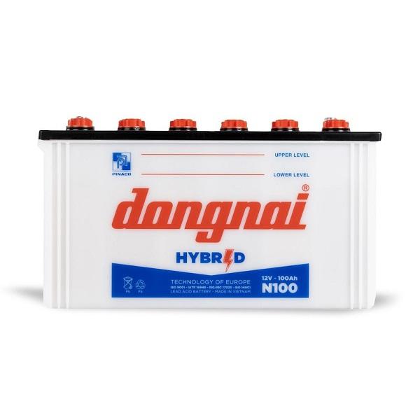 Ắc Quy Đồng Nai N100 Hybrid 12V 100Ah