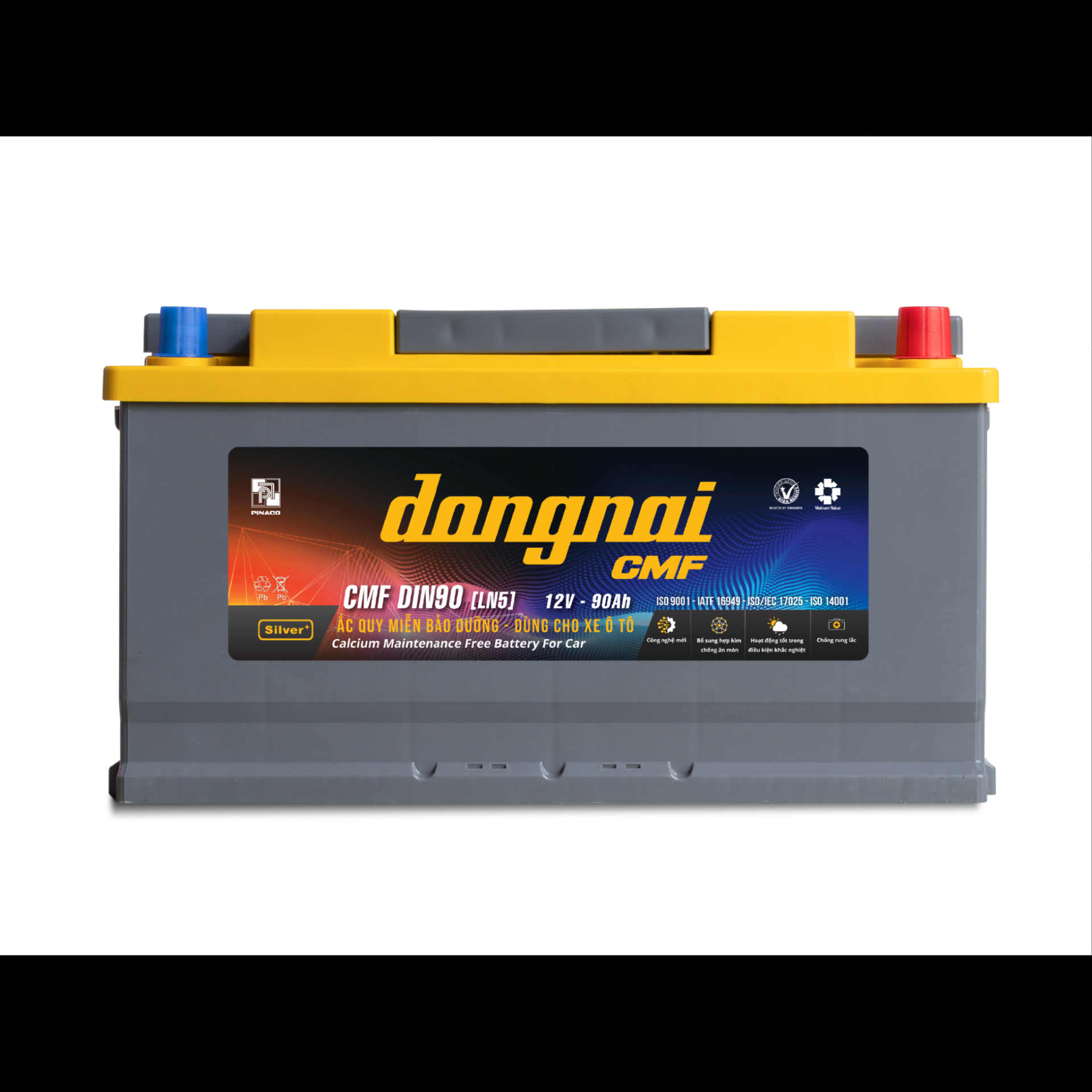 Ắc Quy Đồng Nai DIN90 LN5 90Ah