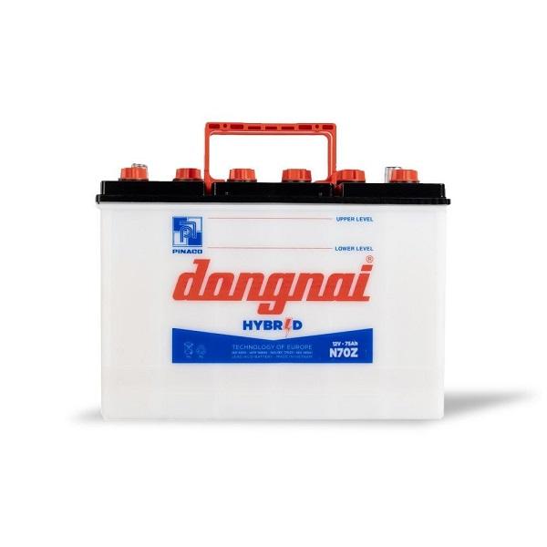Ắc quy Đồng Nai 75Ah N70Z