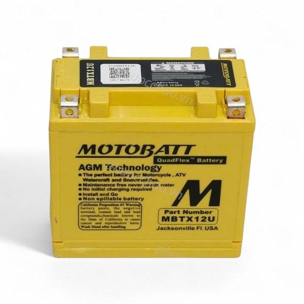 Ắc quy Motobatt 14AH MBTX12U