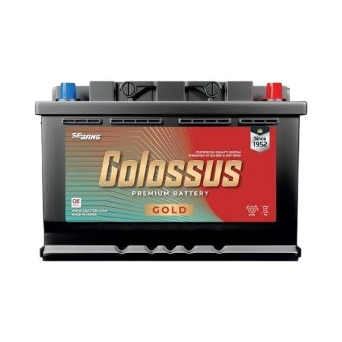 Ắc quy Colossus 78AH DIN 57820