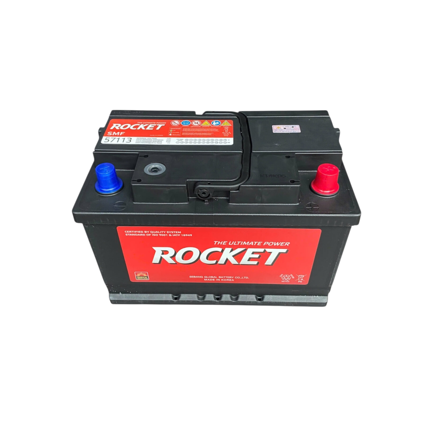 Ắc quy Rocket 71Ah DIN 57113