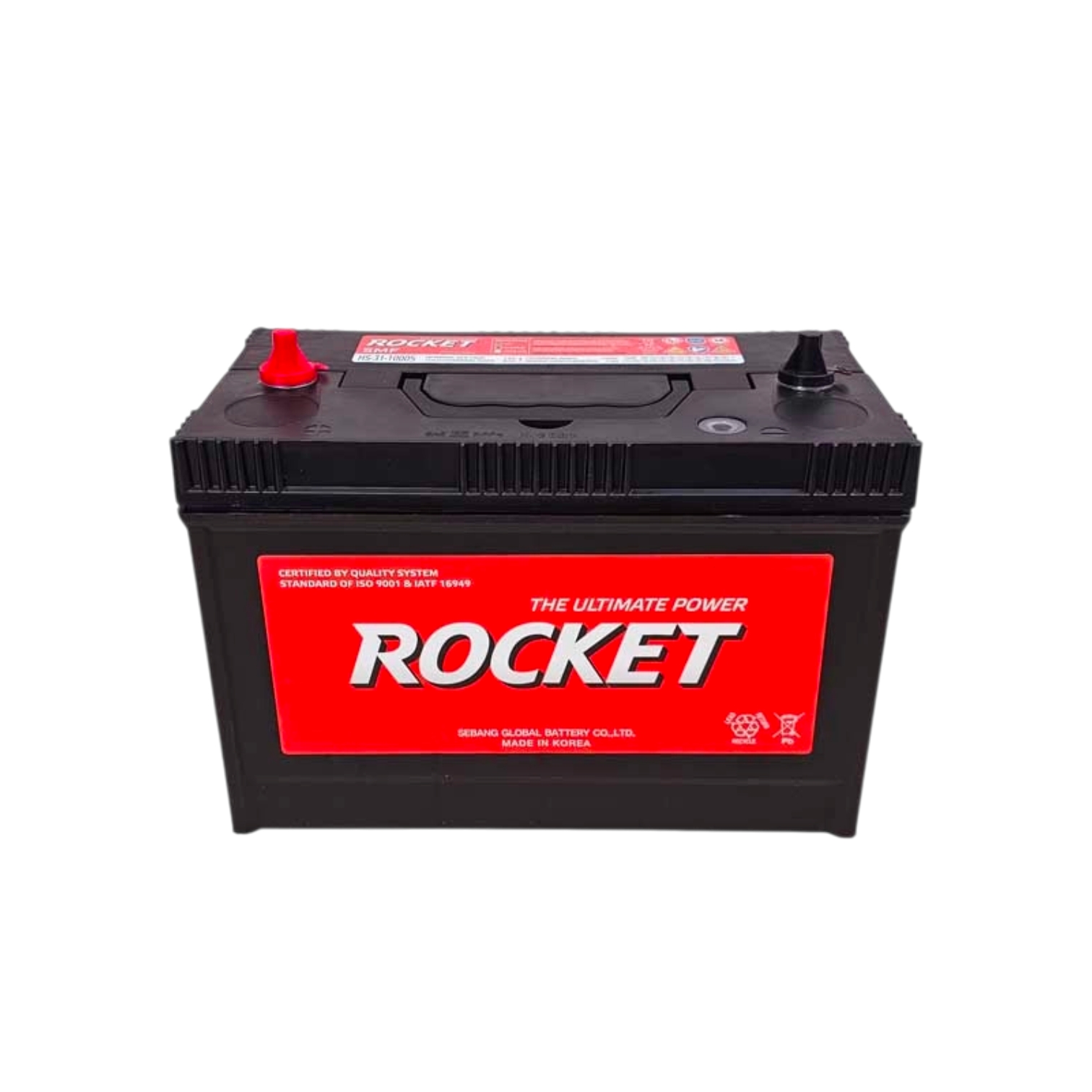 Ắc quy Rocket 105ah SMF HS-31-1000S cọc vít
