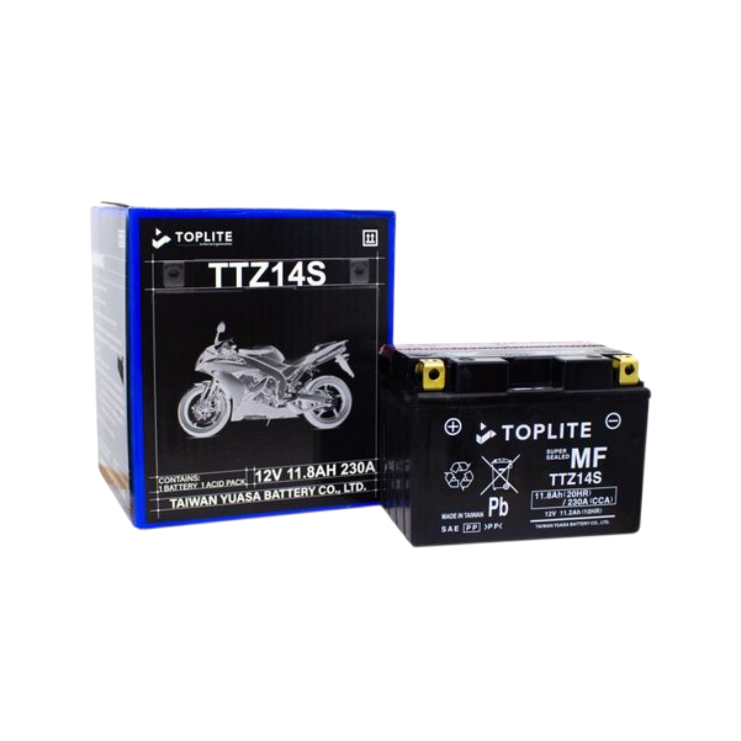 Ắc Quy Toplite TTZ14S 12V 11.2Ah (10HR)