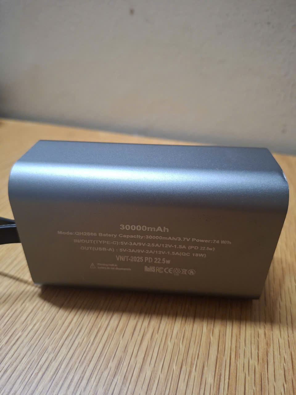  Sạc dự phòng Megabatt 30Ah 30000mAh 22.5W
