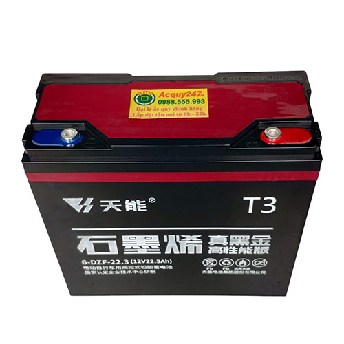 ắc quy xe máy điện Tianneng 12V