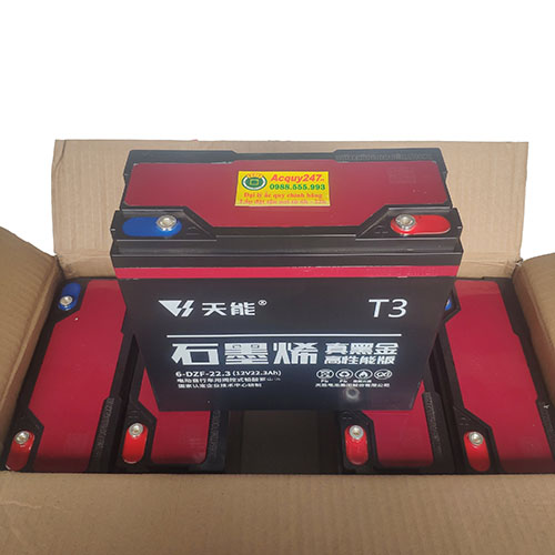 bộ 5 bình ắc quy xe máy điện tianneng 60V