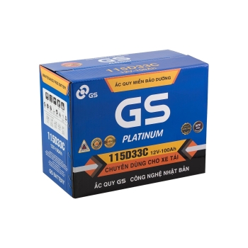 Ắc quy khô GS 100AH 115D33C