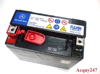Ắc quy phụ lắp cho xe Mercedes