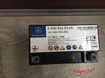 Ắc quy phụ lắp cho xe Mercedes