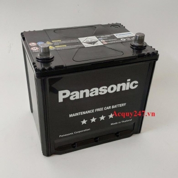 Ắc quy Panasonic N- 75D26L/R-FH Vỏ đen
