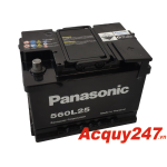 Ắc quy Panasonic 12v - 60ah - DIN 560L25