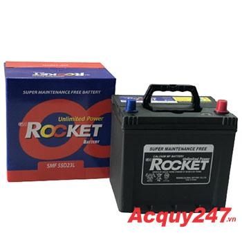 Ắc quy Rocket 60Ah 55D23L