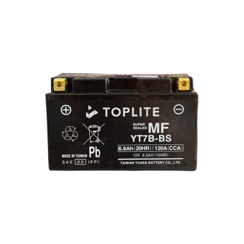 Ắc Quy Toplite YT7B-BS 12V 6.5Ah 10HR