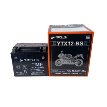 Ắc Quy Toplite YTX12-BS 12V 10Ah (10HR)